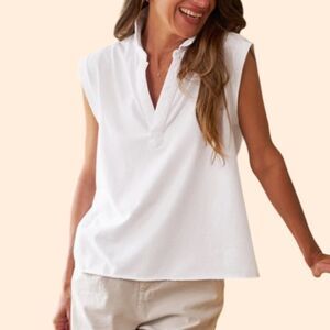 Frank Eileen Olivia Popover Henley Tank